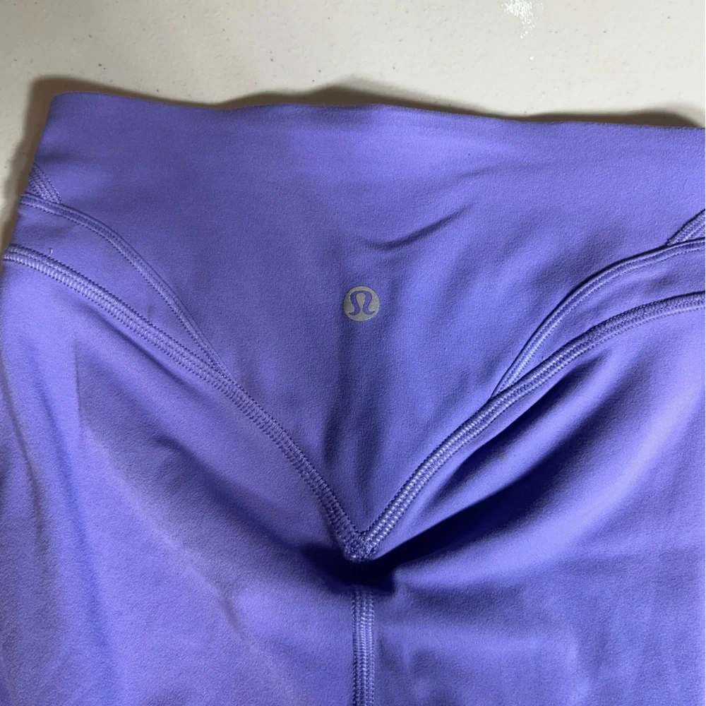 lululemon athletica Purple High-Waisted Bike Shorts